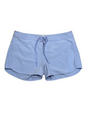 prAna Womens Schaffie Short UPF 50+ Board Shorts Morning Glory Blue Size Large